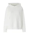 Pinko Hoodie With Logo Embroidery In White