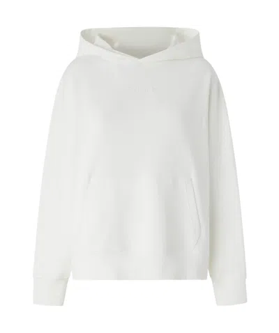 PINKO PINKO LOGO EMBROIDERY HOODIE
