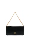 Pinko Borsa A Spalla Horizontal Flat In Black  
