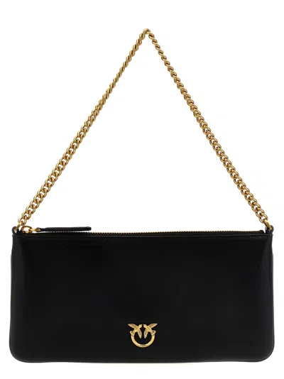 Pinko Horizontal Flat Clutch Black