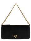 Pinko Borsa A Spalla Horizontal Flat In Black
