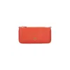 Pinko Horizontal Flat Crossbody Bag In Orange