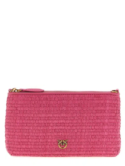 Pinko 'horizontal' Mini Crossbody Bag In Purple