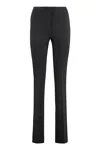 PINKO PINKO HULKA FLARED VISCOSE TROUSERS