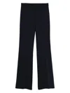 Pinko Flared Trousers In Black