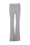 Pinko Crystal-embellished Ribbed Trousers