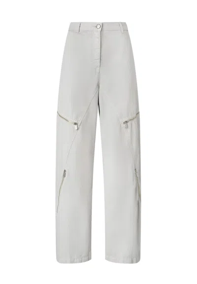 Pinko Sere Nere Trousers In White