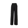 Pinko Ide Leg Tuxedo Pants In Black