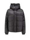 Pinko Quilted High-neck Puffer Jacket In Black