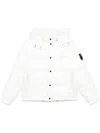 Pinko 'down Jacket With Logo Patch In White