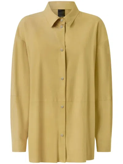 Pinko Ikebana Suede Over Shirt By