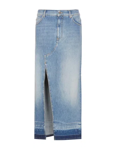PINKO IL CAIRO DENIM SKIRT