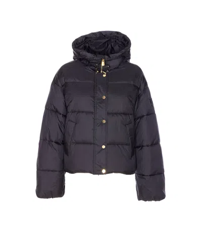 Pinko Impasto Down Jacket In Black