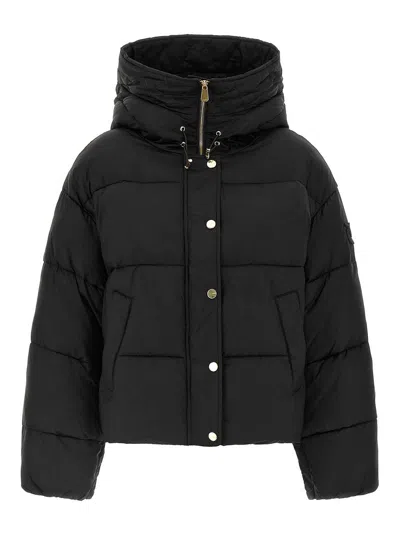 Pinko Impasto Down Jacket In Brown