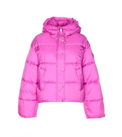 Pinko Impasto Down Jacket In Pink
