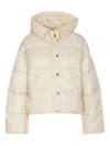 Pinko 'impasto' Down Jacket In White