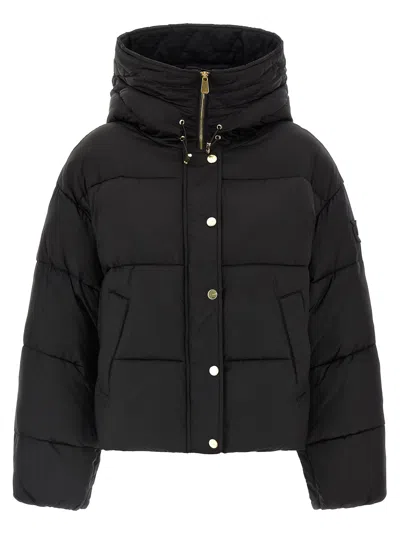 PINKO IMPASTO PUFFER JACKETS BROWN