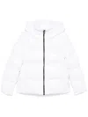 Pinko Indice Glossy Down Jacket In White