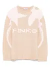 PINKO INTARSIA-KNIT SWEATER