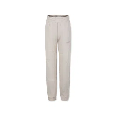 Pinko Kids' Ivory Trousers For Girl With Logo