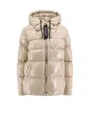 Pinko Eleodoro Padded Jacket In Beige