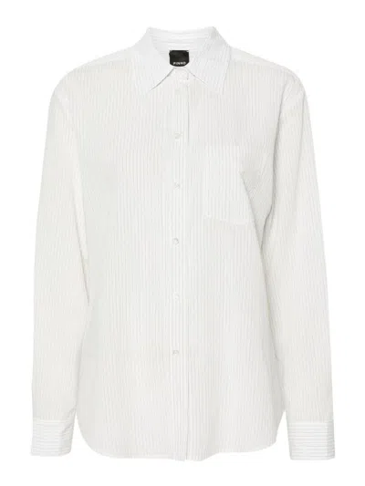 Pinko Shirts Black In White