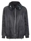 Pinko Black Clarina Padded Jacket In Black