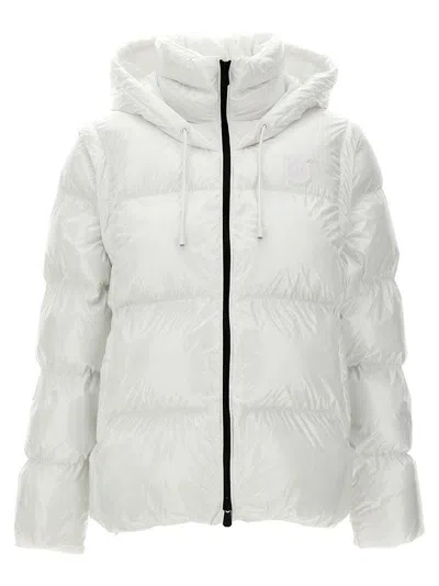 PINKO PINKO JACKET "INDICE" MADE OF SHINY NYLON