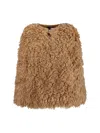 Pinko Jacket In Marrone Lontra