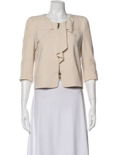 Pre-owned Pinko Jacket In Neutrals