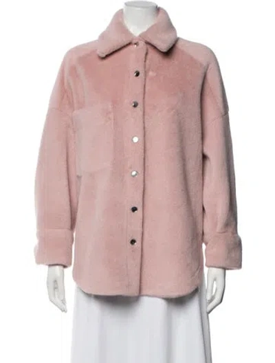 Pre-owned Pinko Jacket In Pink