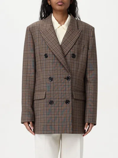 Pinko Blazer  Woman Color Brown In Braun