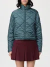 Pinko Jacket  Woman Color Green In Blue