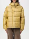 Pinko Zip-up Down Jacket In Gelb