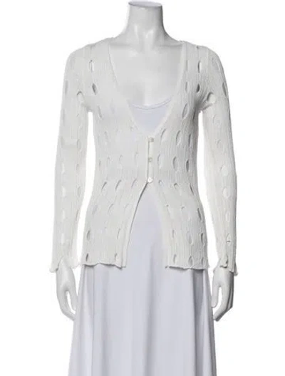 Pre-owned Pinko Jacket In White