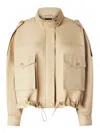 Pinko Cotton Blend Waterproof Jacket