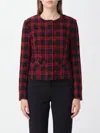 Pinko Check-pattern Tweed Jacket In Multi