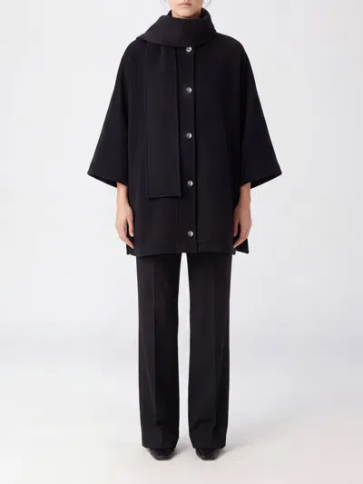 Pinko Jacket Woman Color Blue In Black