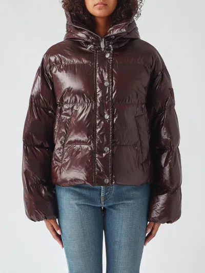 Pinko Jacket Woman Color Dark In Brown