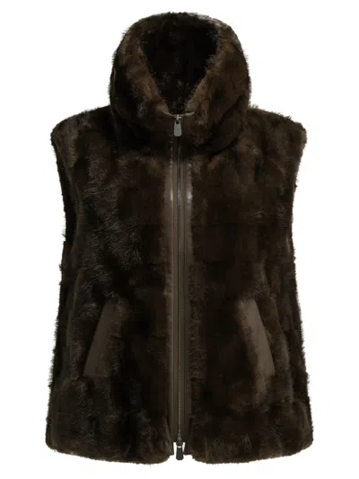 Pinko Jackets & Coats In Brown