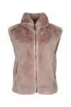 Pinko 'deyn' Fur-effect Vest In Brown