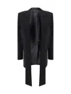 Pinko Sash Blazer In Black