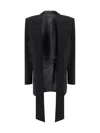 Pinko Sash Blazer In Black