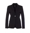 Pinko Long-sleeved Casual Jacket In Black