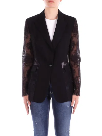 PINKO PINKO JACKETS BLACK
