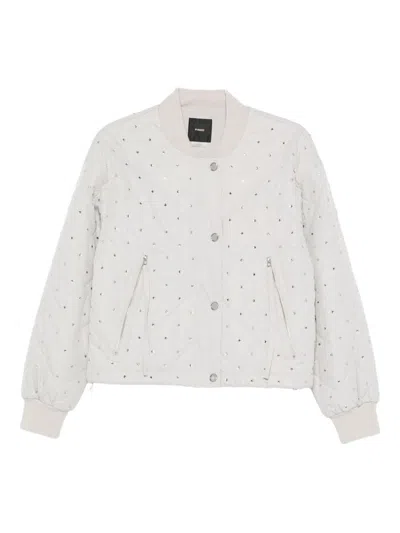 PINKO PINKO 'SOLANA' RHINESTONE BOMBER JACKET