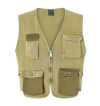 Pinko Multi-pocket Fisherman-style Vest In Green