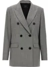 Pinko New Guinea Blazer And Suits White/black In Multicolor