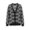 Pinko Love Birds Knit In Viscose Blend In Black