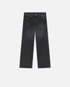 Pinko Sabrina Cotton-blend Jeans In Grey/black